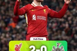 利物浦球员荣膺英超赛季最佳射手