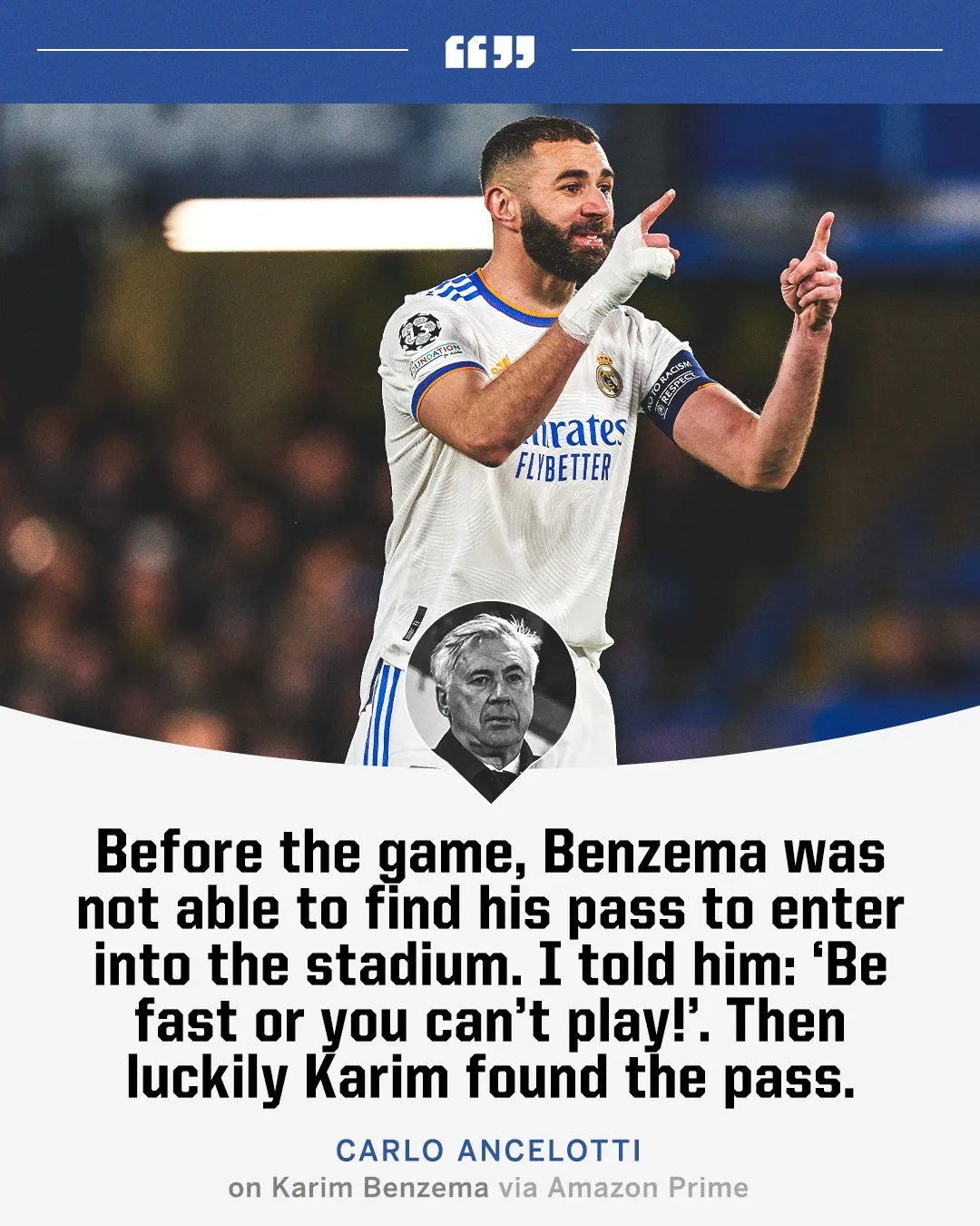 包含皇家马德里宣布续约本泽马至2024年，表态支持主帅安切洛蒂的词条