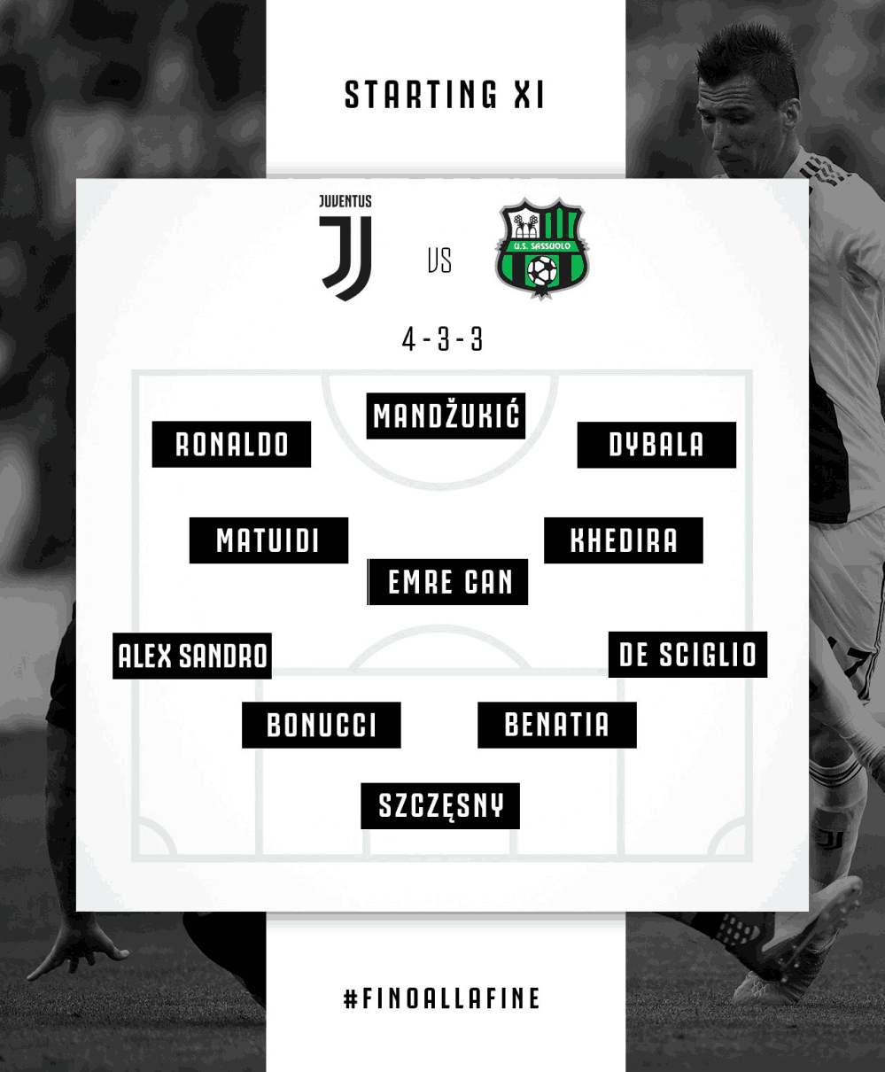 尤文图斯客场1-0小胜萨索洛，稳定积分